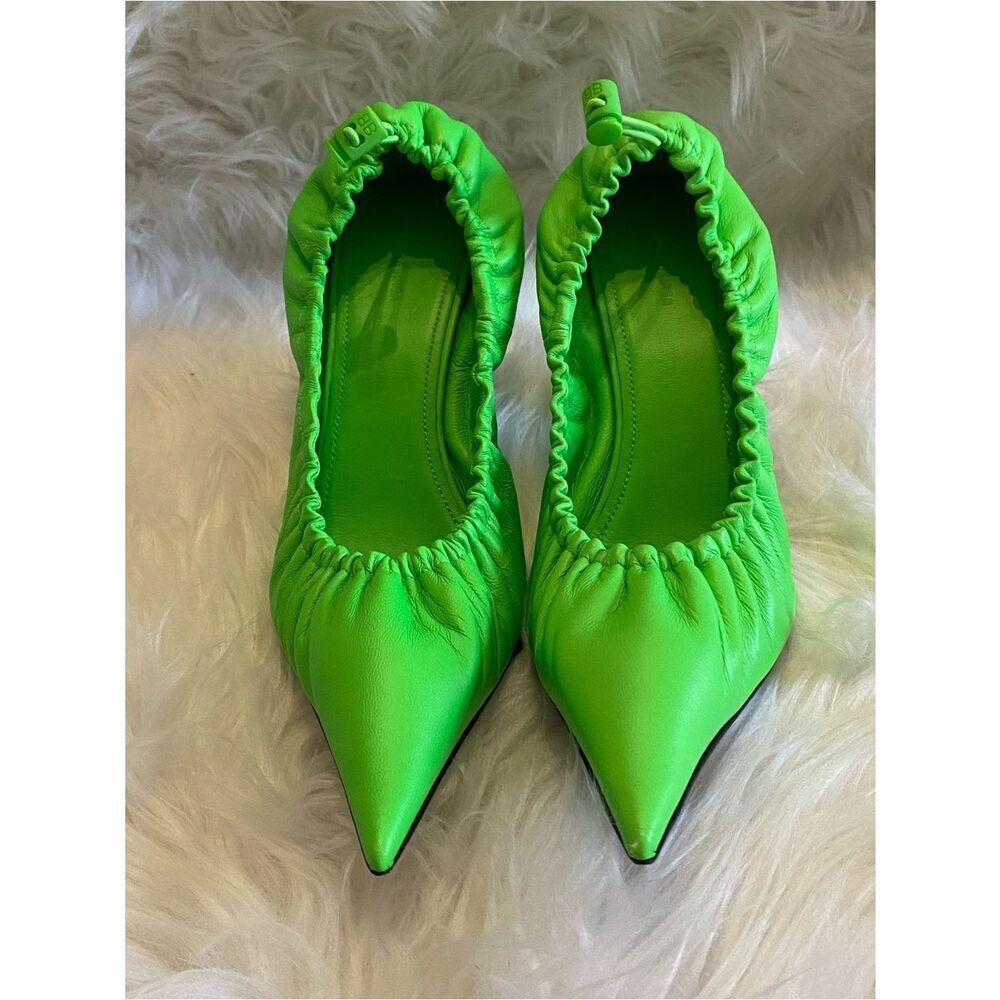 🛍️Balenciaga Scrunch Knife Pumps F NWT W/Packaging & Certificate of Authenticity